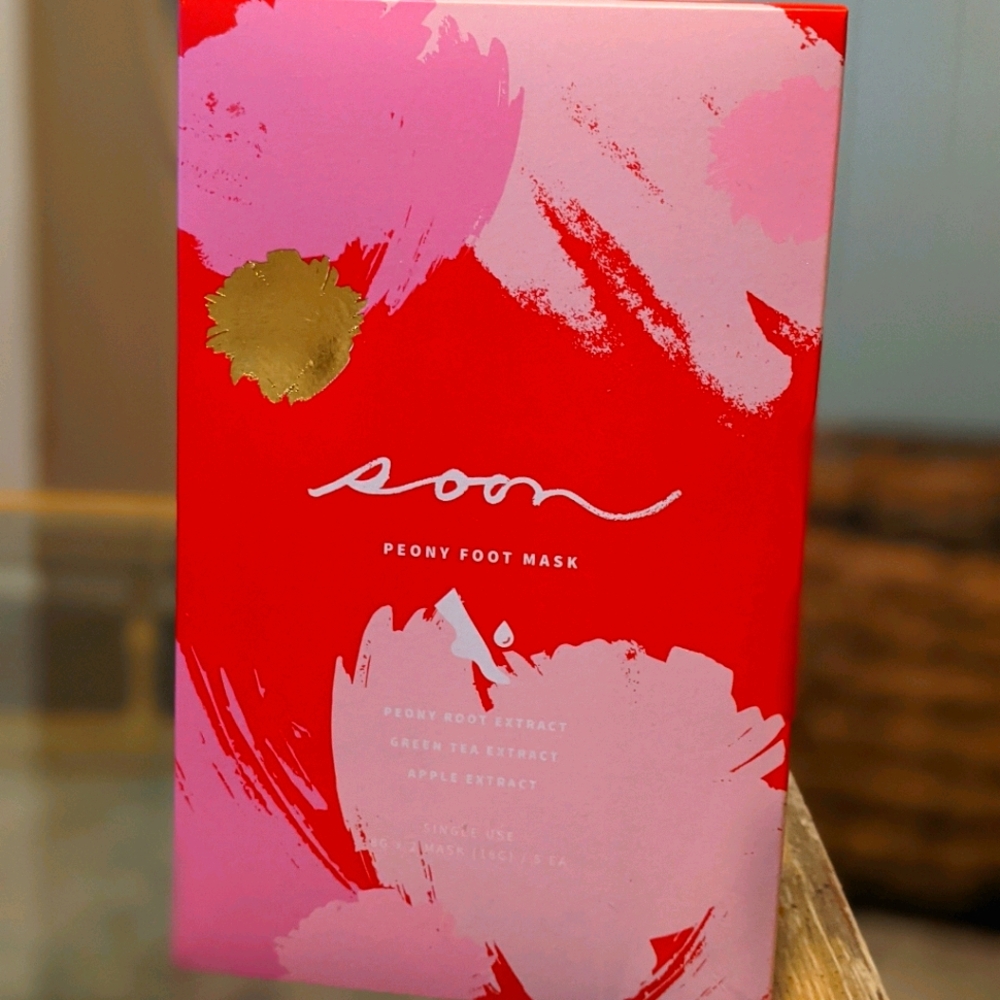Soon Peony Foot Mask